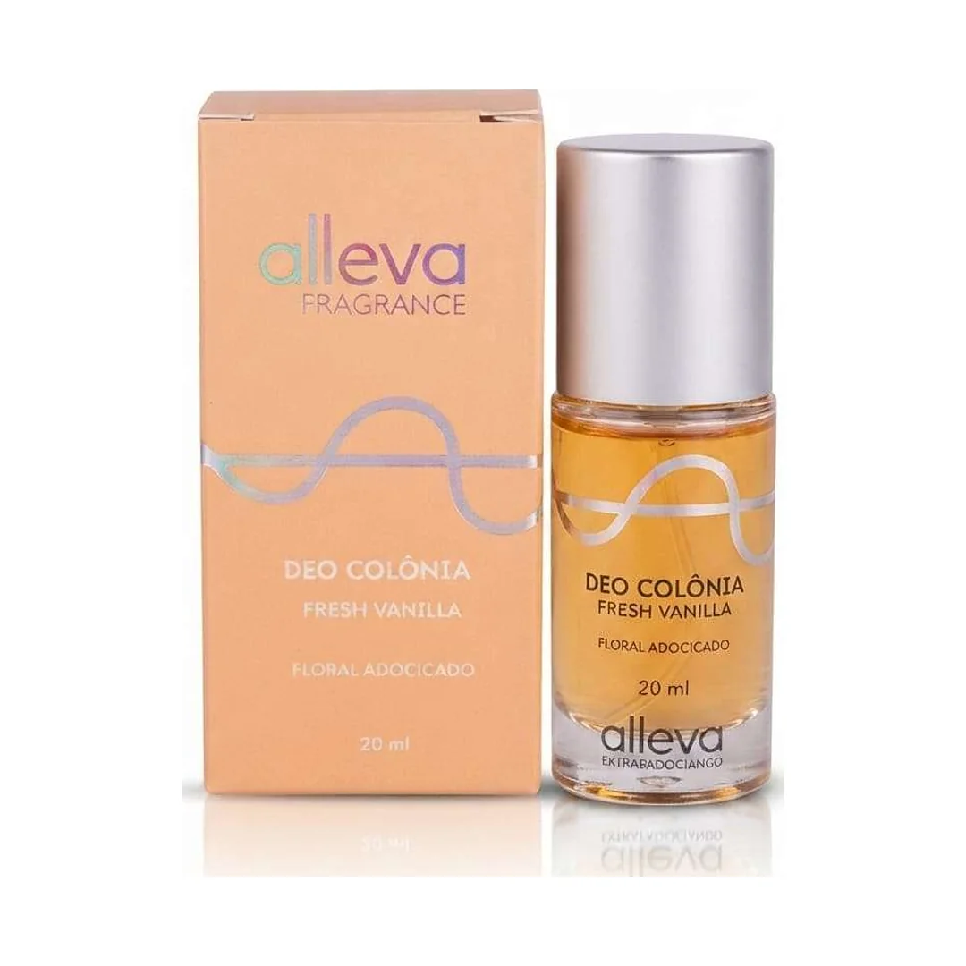 Deo Colônia Fresh Vanilla Alleva 20ml
