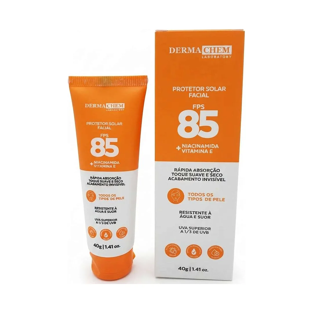 Protetor Solar Facial FPS 85 DermaChem